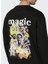 Siyah Erkek O Yaka Baskılı Sweatshirt 22027894_ONSCELEBRITY Reg Crew Neck 6