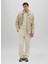 Bej Erkek Bisiklet Slim Fit Kazak Q M183 5165 Ds 1