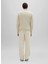 Bej Erkek Bisiklet Slim Fit Kazak Q M183 5165 Ds 3