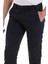 Lacivert Slim Fit Desenli Yandan Cep Kanvas Pantolon 3