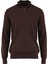 Kahve Erkek Fermuarlı Slim Fit Kazak WM63_ZMG9 3
