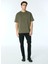 Gmg Fırenze Haki Erkek Oversize T-Shirt GU24MFW03006 2