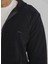 ST21WE064-500SAMSON Düz Siyah Erkek Polar Sweatshırt 6