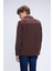 Kahverengi Regular Fit Shacket Uzun Kol Fitilli Kadife Gömlek 5