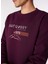 Mürdüm Erkek Bisiklet Yaka Relaxed Baskılı Sweatshirt D4WM-SWT3220 4