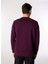 Mürdüm Erkek Bisiklet Yaka Relaxed Baskılı Sweatshirt D4WM-SWT3220 5