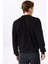 Siyah Erkek Bisiklet Regular Fit Sweatshirt UMA24002FE 5