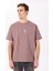 Gmg Fırenze Gül Kurusu Erkek Oversize T-Shirt GU25MSS03005 3