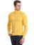 Sarı Slim Fit Fitilli Balıkçı Yaka Yünlü Triko Kazak 5