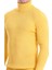 Sarı Slim Fit Fitilli Balıkçı Yaka Yünlü Triko Kazak 6