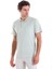 Yeşil Regular Fit Düz Merserize Polo Yaka 100% Pamuk Tişört 3