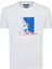 Baskılı Beyaz Pima Pamuk T-Shirt 8