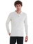 Bej Regular Fit Düz Polo Yaka Triko Kazak 1