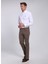 Normal Bel Düz Paça Slim Fit Vizon Erkek Pantolon BBFW24MPT001 2