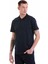 Lacivert Regular Fit Düz Merserize Polo Yaka 100% Pamuk Tişört 3