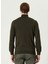 Haki Erkek Balıkçı Slim Fit Düz Kazak 1091787 5