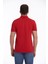Kırmızı Regular Fit Düz 100% Pamuklu Polo Yaka Tişört 6