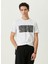 Bisiklet Yaka Beyaz Erkek T-Shirt 1086153 1