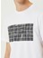 Bisiklet Yaka Beyaz Erkek T-Shirt 1086153 5