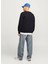 Siyah Erkek Bisiklet Relaxed Sweatshirt Jcoalpha Sweat Crew Neck 5