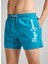 Koyu Mavi Erkek Normal Baskılı Şort Mayo PMB10393 557 Logo Swımshort 2