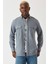 Erkek Regular Fit Uzun Kollu Flanel Gömek Lacivert GM22K222081_K39 1