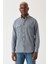 Erkek Regular Fit Uzun Kollu Flanel Gömek Lacivert GM22K222081_K39 2