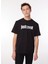 Bisiklet Yaka Siyah Erkek T-Shirt 75OAHG05 2