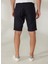 Normal Bel Slim Fit Koyu Mavi Erkek Bermuda Şort A261NAT99NG332- 3