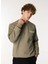 Gmg Fırenze Açık Haki Erkek Bisiklet Slim Fit Sweatshirt GU24MFW08017 1