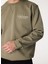 Gmg Fırenze Açık Haki Erkek Bisiklet Slim Fit Sweatshirt GU24MFW08017 4