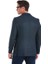 Lacivert Slim Fit Mono Yaka Klasik Ceket 6