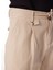 Bej Erkek Bağlamalı Regular Fit Bermuda Şort FC4SM-SHT 0895 3