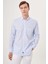 Erkek Regular Fit Paşa Yaka Spor Gömlek Mavi GM23Y231029_D35 1