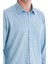 Mavi Slim Fit Desenli 100% Pamuklu Düğmeli Yaka Uzun Kollu Casual Gömlek 5