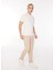 Lastikli Bel Slim Fit Bej Erkek Eşofman Altı UMA23072PA 1