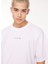 Bisiklet Yaka Beyaz Erkek T-Shirt UMA23124TS 1