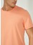 Bisiklet Yaka Pembe Erkek T-Shirt A266T2T02- 4