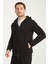 3 Iplik Fermuarlı Kapşonlu Sweatshırt 6052 5