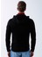 Kapüşon Yaka Siyah Erkek Sweatshırt C 6 240 01 M 4443 4