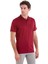 Bordo Regular Fit Düz Merserize Polo Yaka 100% Pamuk Tişört 1