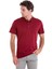 Bordo Regular Fit Düz Merserize Polo Yaka 100% Pamuk Tişört 3