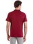 Bordo Regular Fit Düz Merserize Polo Yaka 100% Pamuk Tişört 6