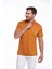 Turuncu Regular Fit Düz 100% Pamuk Polo Yaka Tişört 2