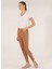 Yüksek Bel Skinny Fit Kahve Kadın Pantolon DERIN-23Y 3