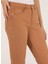 Yüksek Bel Skinny Fit Kahve Kadın Pantolon DERIN-23Y 5