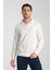 Erkek Yarım Fermuarlı Uzun Kol Sweatshirt 7702 2