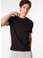 Bisiklet Yaka Slim Fit Siyah Erkek Kazak 1091157 1