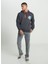 Antrasit Erkek Kapüşon Yaka Regular Fit Sweatshirt L232273003 1