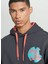 Antrasit Erkek Kapüşon Yaka Regular Fit Sweatshirt L232273003 4